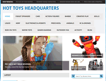 Tablet Screenshot of hottoysheadquarters.com